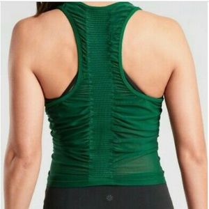 Athleta Bakasana Tank, EUC, XS, Jade Green